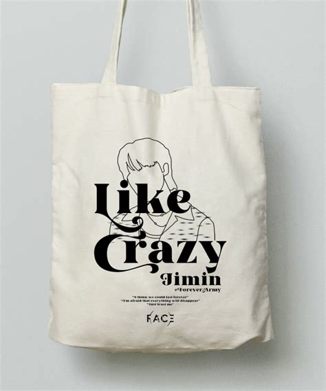 Like Crazy Jimin Tote Bag Maray Alvarez Shop