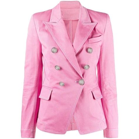 Pink Designer Blazer For Women Pink Xxl