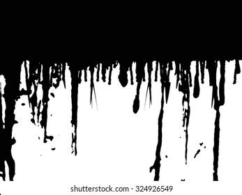 Black Blood Splatter Copy Space Stock Vector (Royalty Free) 324926549 ...