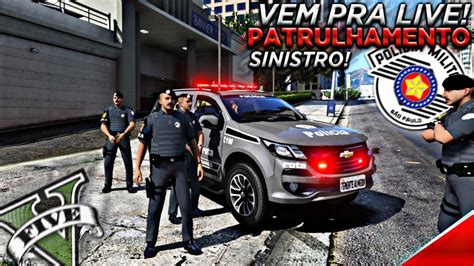 Patrulhamento Rota Nas Ruas Gta V Ao Vivo Youtube