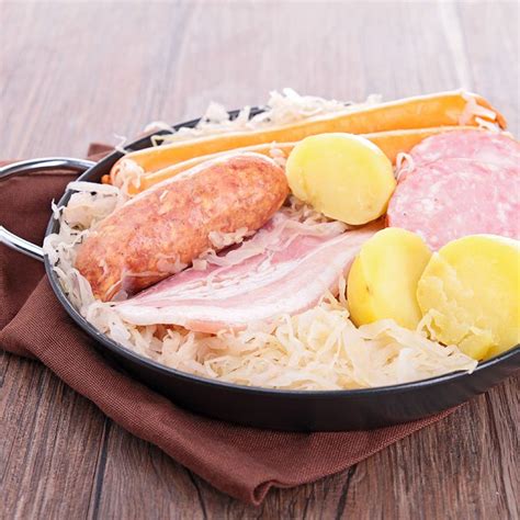 Recette choucroute alsacienne à la graisse doie Marie Claire