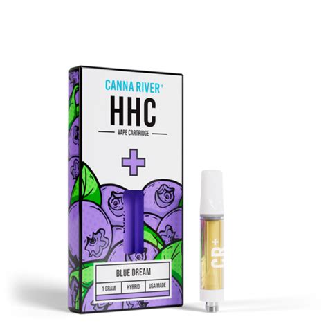 Canna River HHC Vape Cartridge Blue Dream 1g Dr Ganja