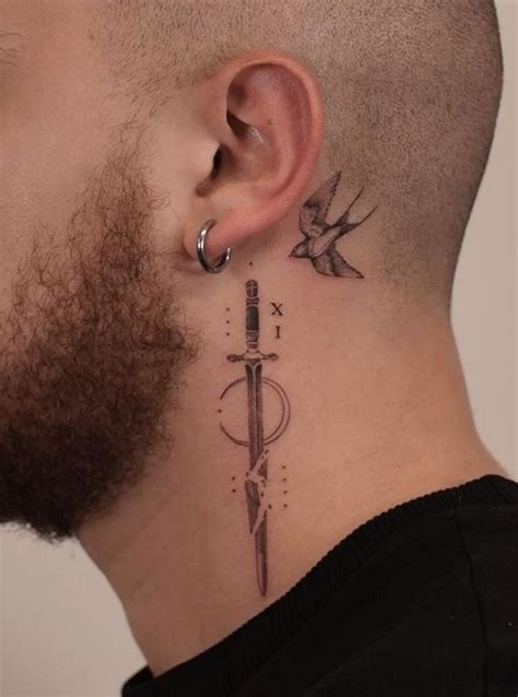 Latest 70 Neck Tattoos For Men And Their Meaning And Significance Artofit