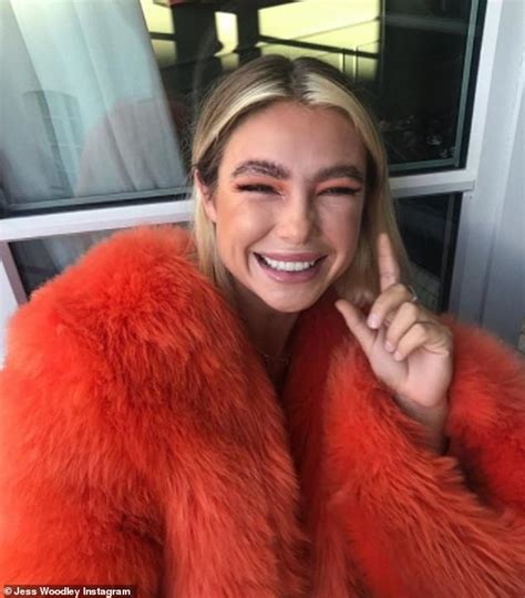 Made In Chelsea S Jess Woodley Showcases Her Toned Figure In A Tiny Neon Green Bikini In