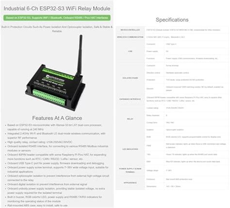 Electronikz Industrial Channel Esp S Wi Fi Relay Module Review