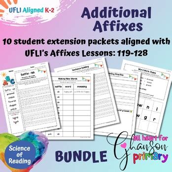 Ufli Aligned Additional Affixes By All Heart For Primary Cj Hanson