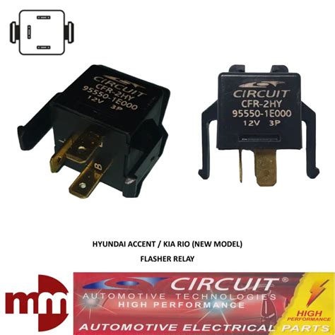 Circuit Flasher Relay For Hyundai Accent Kia Rio New Model Cfr Hy