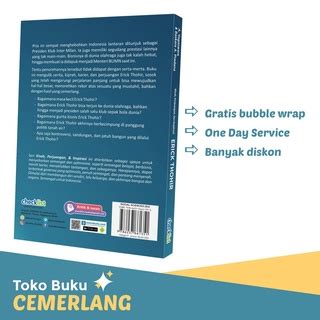 Jual Buku Kisah Perjuangan Dan Inspirasi Erick Thohir Shopee Indonesia