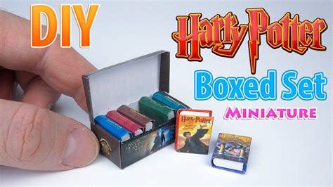 Diy Realistic Miniature Books Dollhouse No Polymer Clay Harry