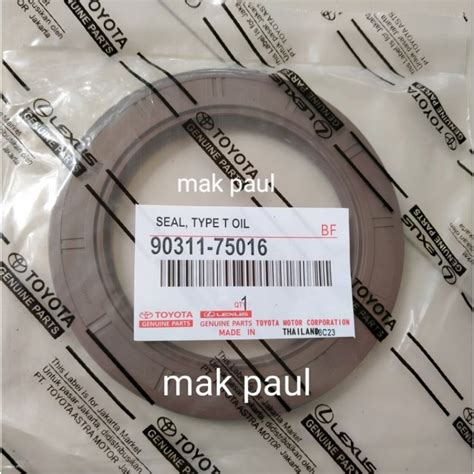 Jual Seal Sil As Kruk Belakang Kiri Yaris Vios Original