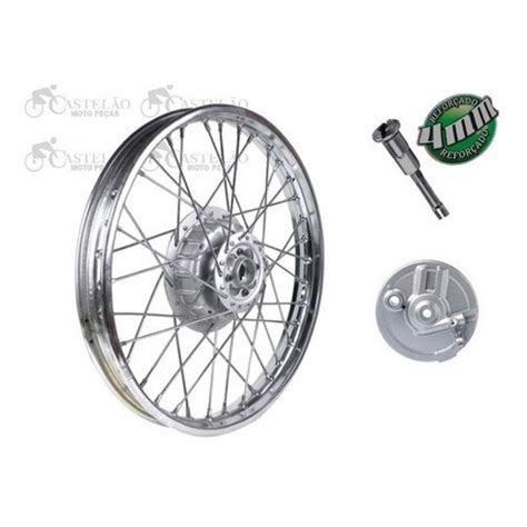 Roda Montada Dianteira Cg Titan Ate Espelho Freio Shopee