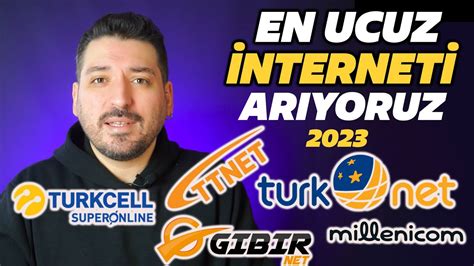 EN UCUZ İNETNET HANGİSİ İnternet Fiyatları Karşılaştırma 2023 YouTube