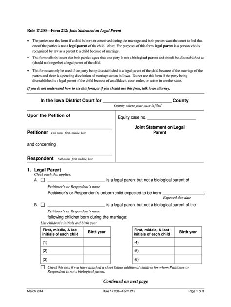 Ia Form 212 2014 2022 Complete Legal Document Online Us Legal Forms