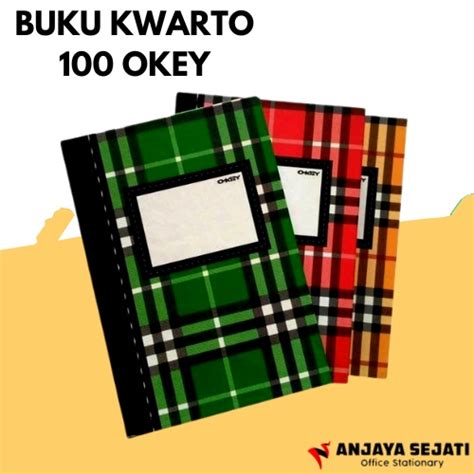 Jual Buku Kwarto Quarto Buku Hard Cover Kuarto 100 Okey Perpack