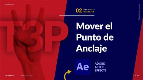 T3P Mover El Punto De Anclaje En Adobe After Effects YouTube