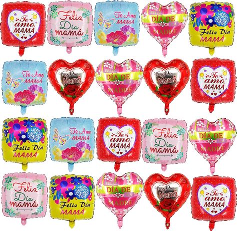 18pcs Happy Mothers Day Balloons Party Decorations