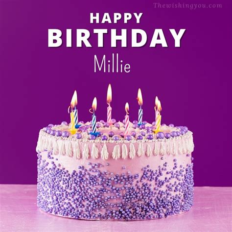 100 Hd Happy Birthday Millie Cake Images And Shayari