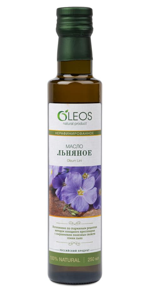 Масло льняное | oleos
