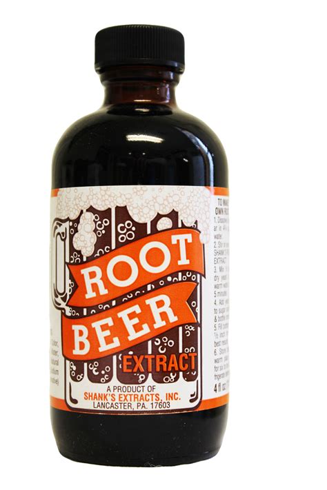 Shanks Root Beer Extract 4 Oz Makes 5 Gallon Dutchmans Store