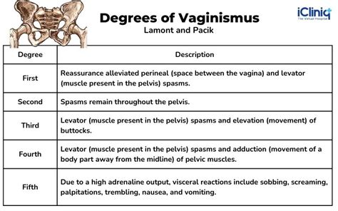 What Are The Manifestations Of Vaginismus