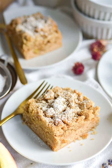 Vegan Apple Cinnamon Crumb Cake Coffee Cake Earthly Provisions