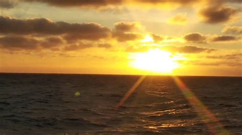 Sunset Di Atas Kapal Sunset Di Laut Cuaca Buruk Youtube