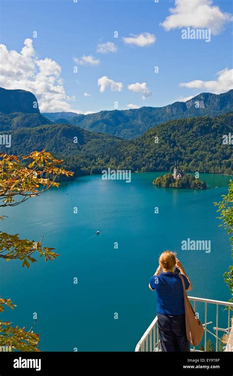 A View From The Castle Stock Photo - Alamy