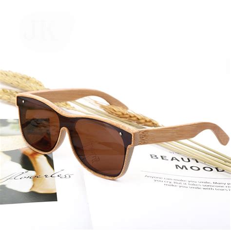 Fashion Women Polarized Sunglasses Brand Design Handmade Men Uv400 Sun Glasses With Bamboo