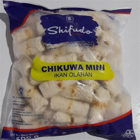 Jual Chikuwa Shifudo Gr Frozen Food Cikuwa Olahan Ikan Camilan Korea