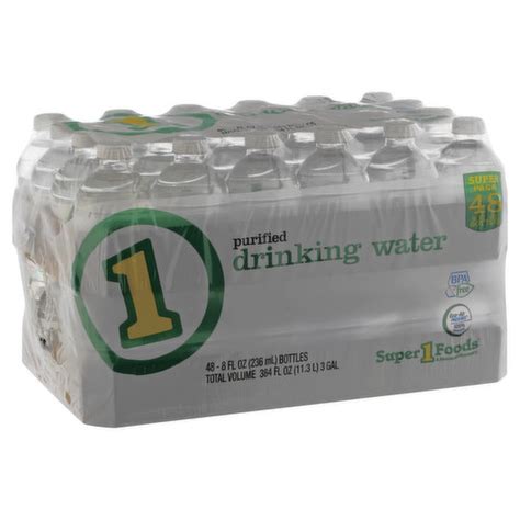 Super 1 Foods Drinking Water Purified Super Pack