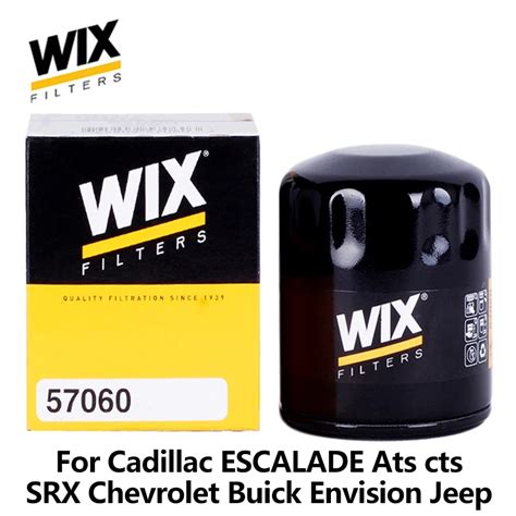 Wix Car Oil Filter For Cadillac Escalade Ats Cts Srx Chevrolet Buick