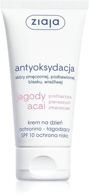 Ziaja Jagody Acai Krem Na Dzie Ochronno Agodz Cy Spf