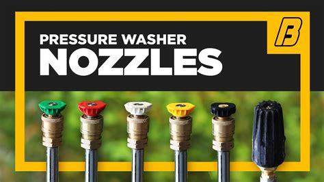 Pressure Washing Nozzles Choose The Right Spray Tip For The Job