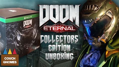 Unboxing The Doom Eternal Collectors Edition Raze Hell Youtube