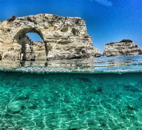 Grotta Della Poesia Piscina Naturale Salento Roca Vecchia Viaggiomag