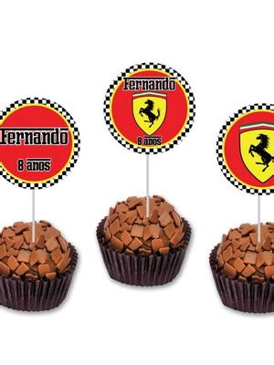 Festa Infantil Ferrari Compre Produtos Personalizados No Elo7