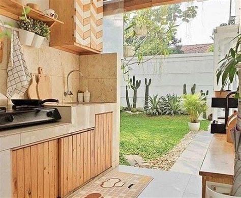 Inspirasi Desain Dapur Kotor Terbuka Yang Cantik Dan Menarik