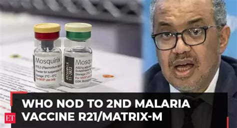 WHO Recommends 2nd Malaria Vaccine R21 Matrix M Made By Oxford Serum