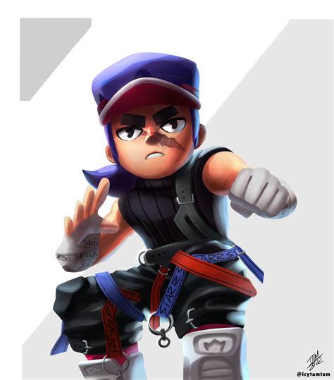 Artstation Streetwear Fang Brawl Stars Fan Art