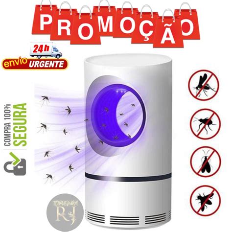 Mosquiteiro Elétrico USB LED Repelente Armadilha Mata Mosquito Moscas