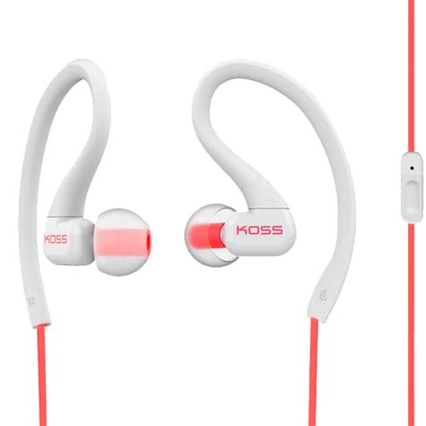 Koss Ksc Ic Fitclips Coral In Ear Buds With Microphone