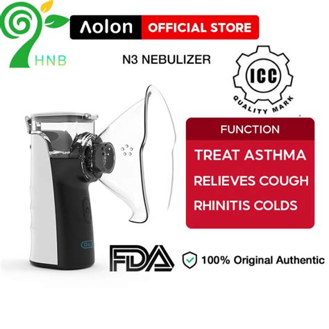 【Shipping from Manila】AolonHNB N2 portable nebulizer rechargeable ...