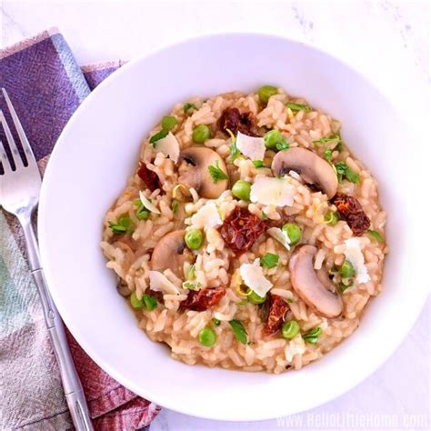 Instant Pot Risotto ... Quick, Easy, Packed with Veggies | Hello Little Home