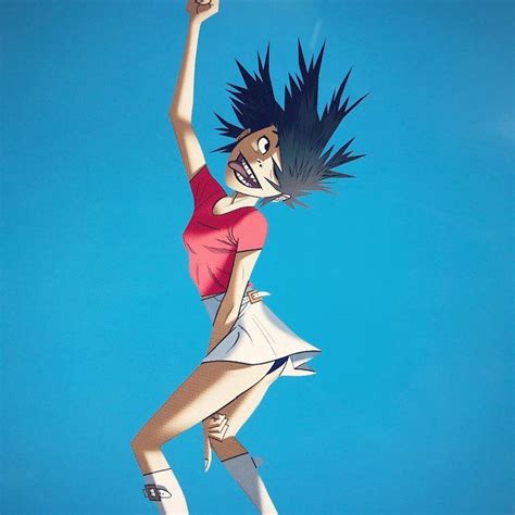 The Art Of Jamie Hewlett Gorillaz Art Gorillaz Gorillaz Noodle