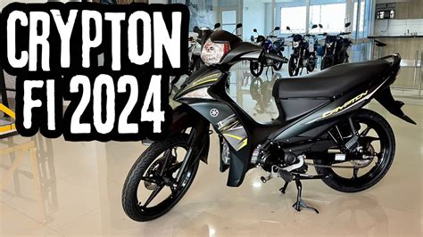 YAMAHA CRYPTON FIModelo 2024 una moto CÓMODA y LIVIANA YouTube