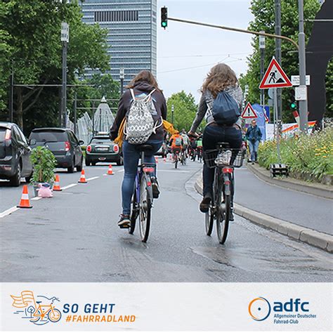 Am Juni Dem Un Welttag Des Fahrrads Macht Der Fahrradclub Adfc