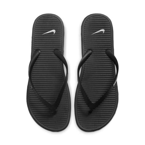 Nike Solarsoft Thong Sandal In Black For Men Lyst Uk