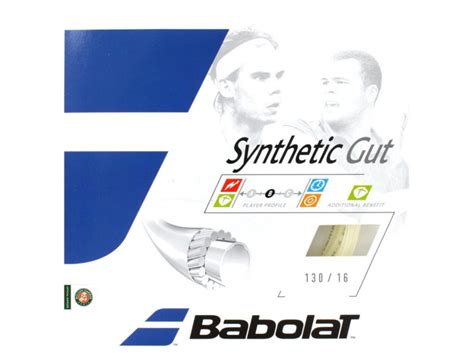 Babolat Synthetic Gut 16 – CrossCourt Stringing