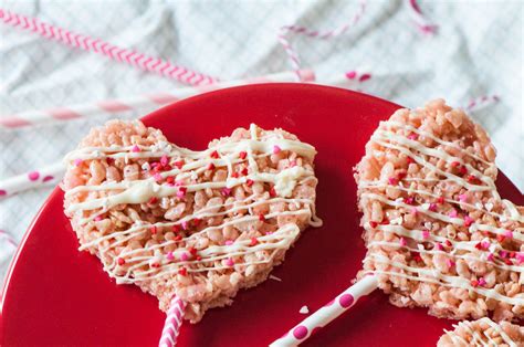 Valentines Rice Krispie Pops Megs Everyday Indulgence