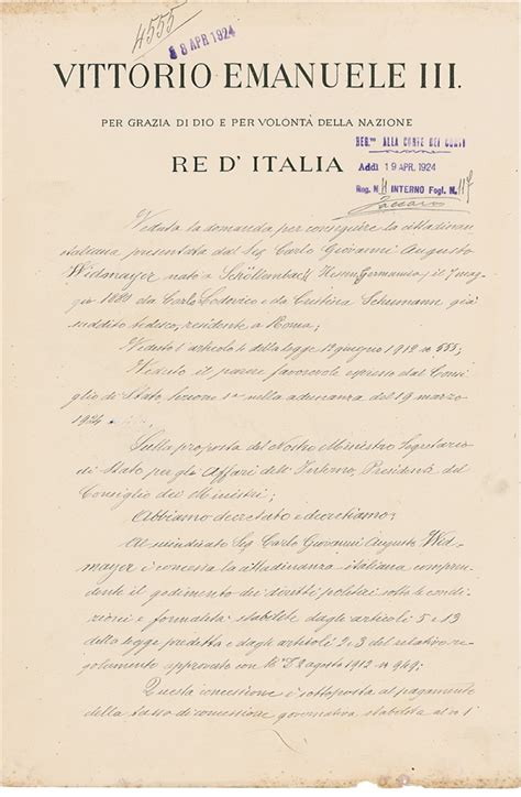 Benito Mussolini and Vittorio Emanuele III | RR Auction